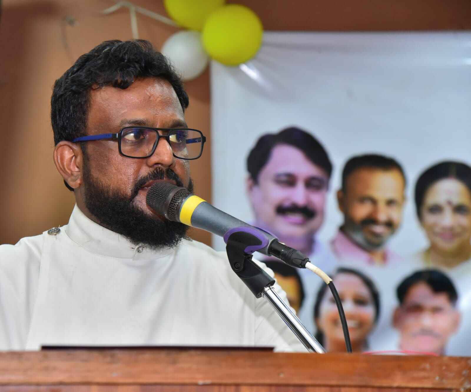 Distributing sarees and clothing to women at our Clothing Distribution Event, 2024