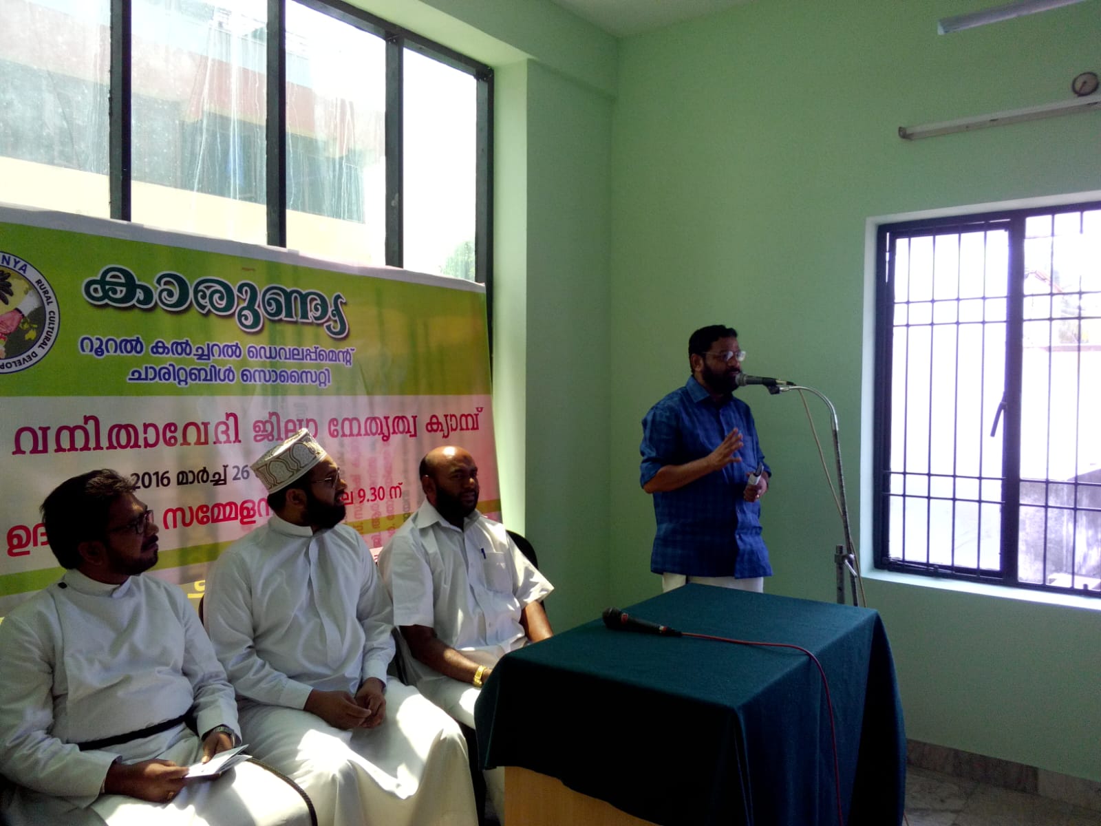 Distributing sarees and clothing to women at our Clothing Distribution Event, 2024